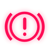 Brake warning light